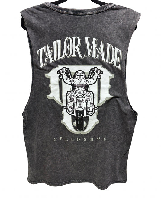 Monogram Tank Black Stone