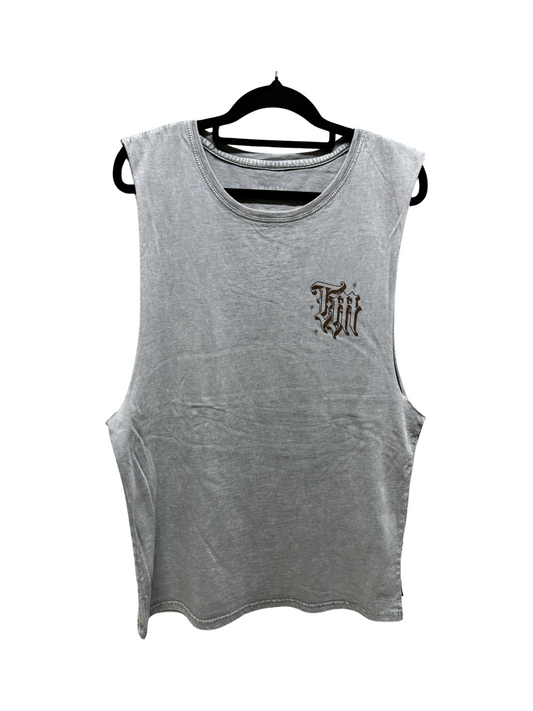 Shady Cats Tank Grey Stone
